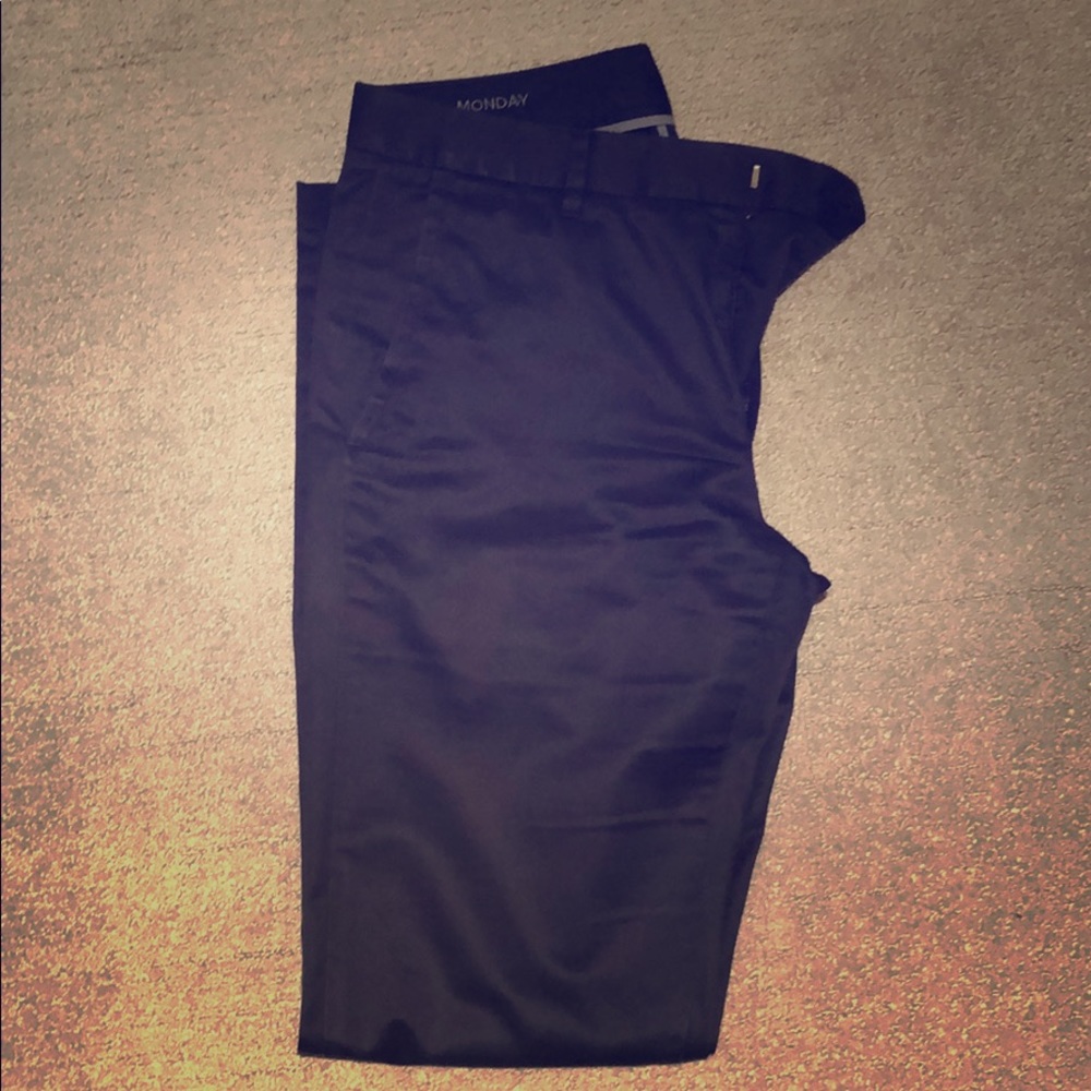 Bonobos Navy Blue Dress Pants